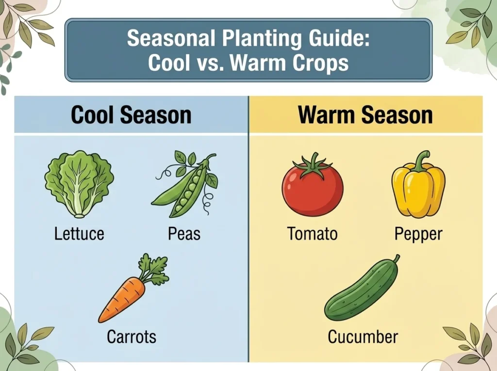 Soil thermometer in use